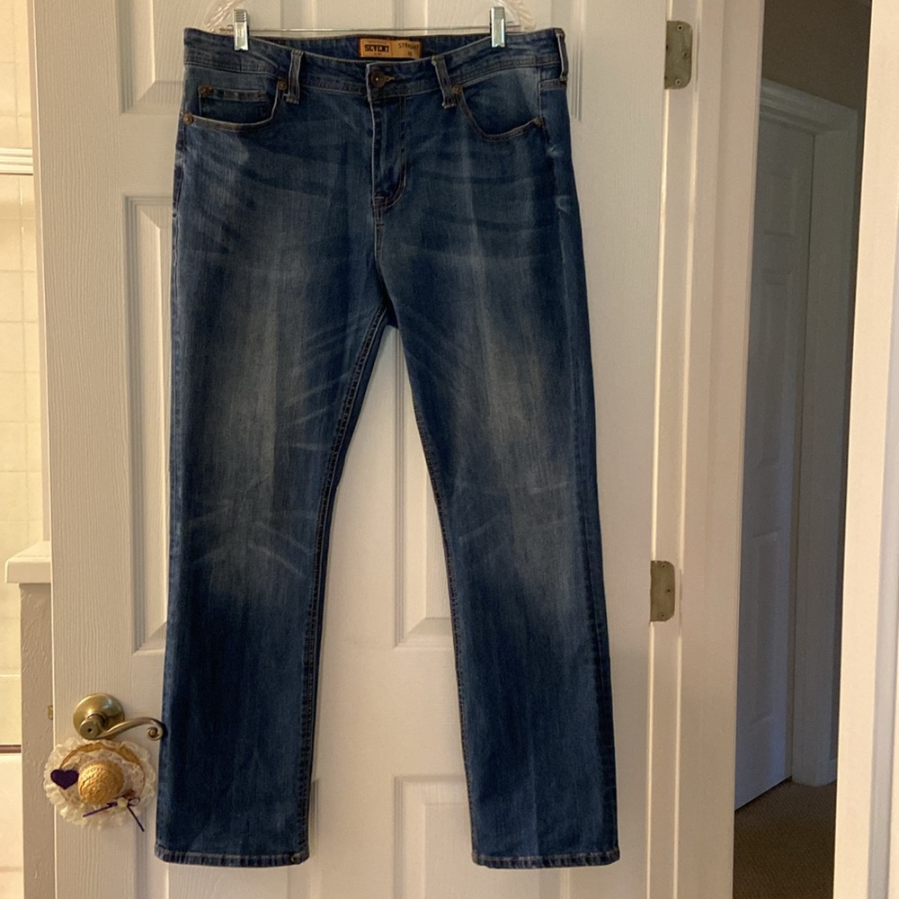 Men’s Seven 7 Straight Fit Jeans 38x32
